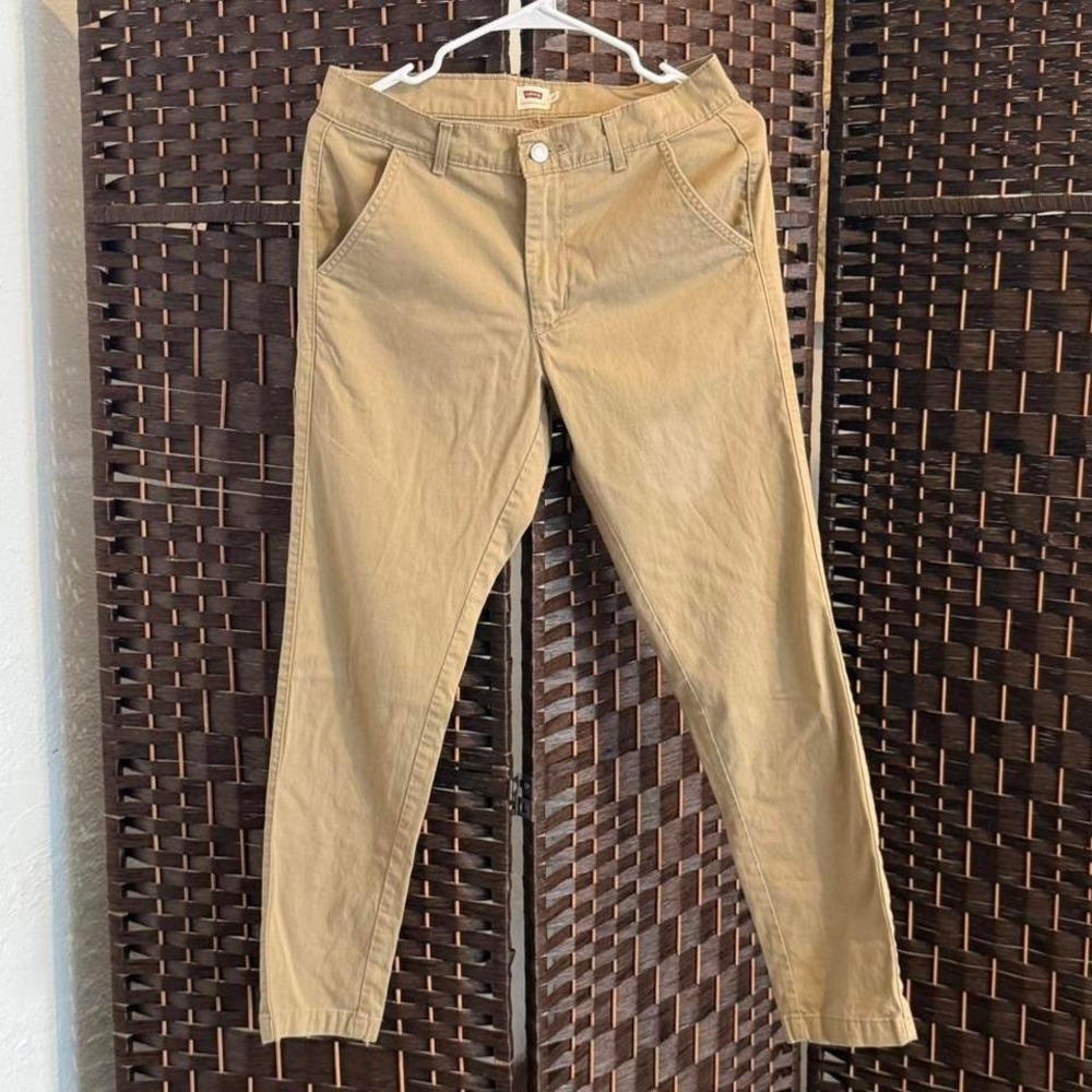 Levi's Khaki Skinny Mid-rise Jeans Women's Size 27